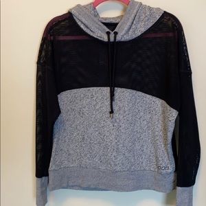 Lorna Jane mesh hooded sweatshirt - M